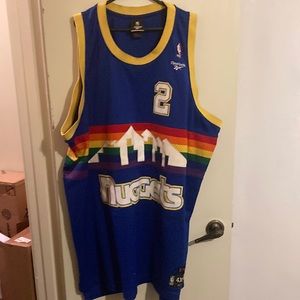 Reebok Denver Nuggets Alex English jersey sz4XL